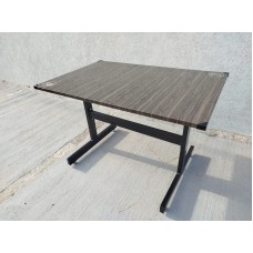 Base de mesa pé H em aço pintura eletroestática - Cod: 1920
