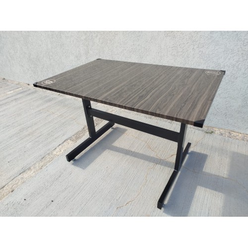 Base de mesa pé H em aço pintura eletroestática - Cod: 1920