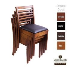 Cadeira Empilhavel para Bares e Restaurantes - Cod: 2202