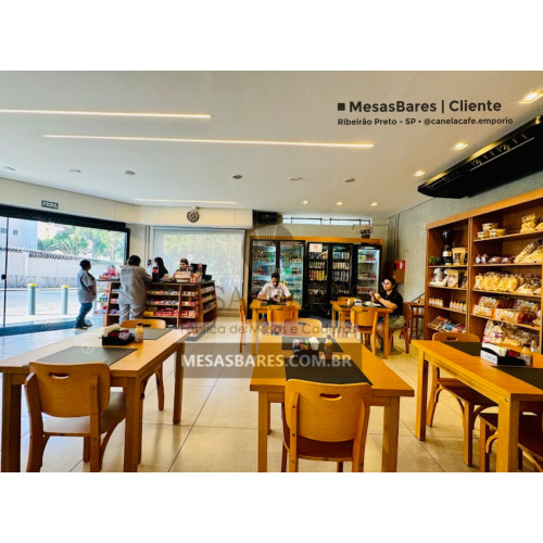 MesasBares | Cliente - Canela Café Empório e Cafeteria - Ribeirão Preto - SP